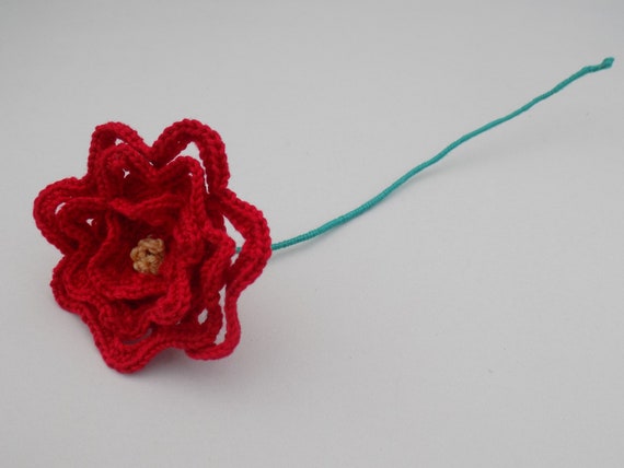 Tutoriel Crochet Rose Au Crochet Rose Crochetée Fleur Au Crochet Fleur Crochetée Tuto Crochet Déco Crochet Accessoire Crochet