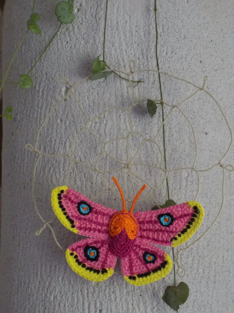 Macrame Spider Pattern MACRAMÉ WEAVING PATTERN Halloween Spider's Web for Decor or Jewelry ...
