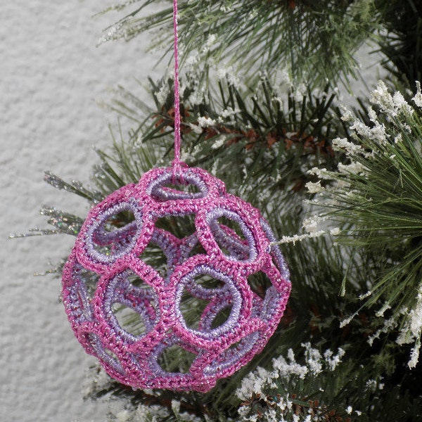 TUTORIEL DE CROCHET Boule Crochetée pour la Déco de Noël ou Jouet pour Enfants