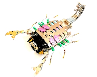 The Iridescent Scorpion, Phone Bug by Julie Alice Chappell.