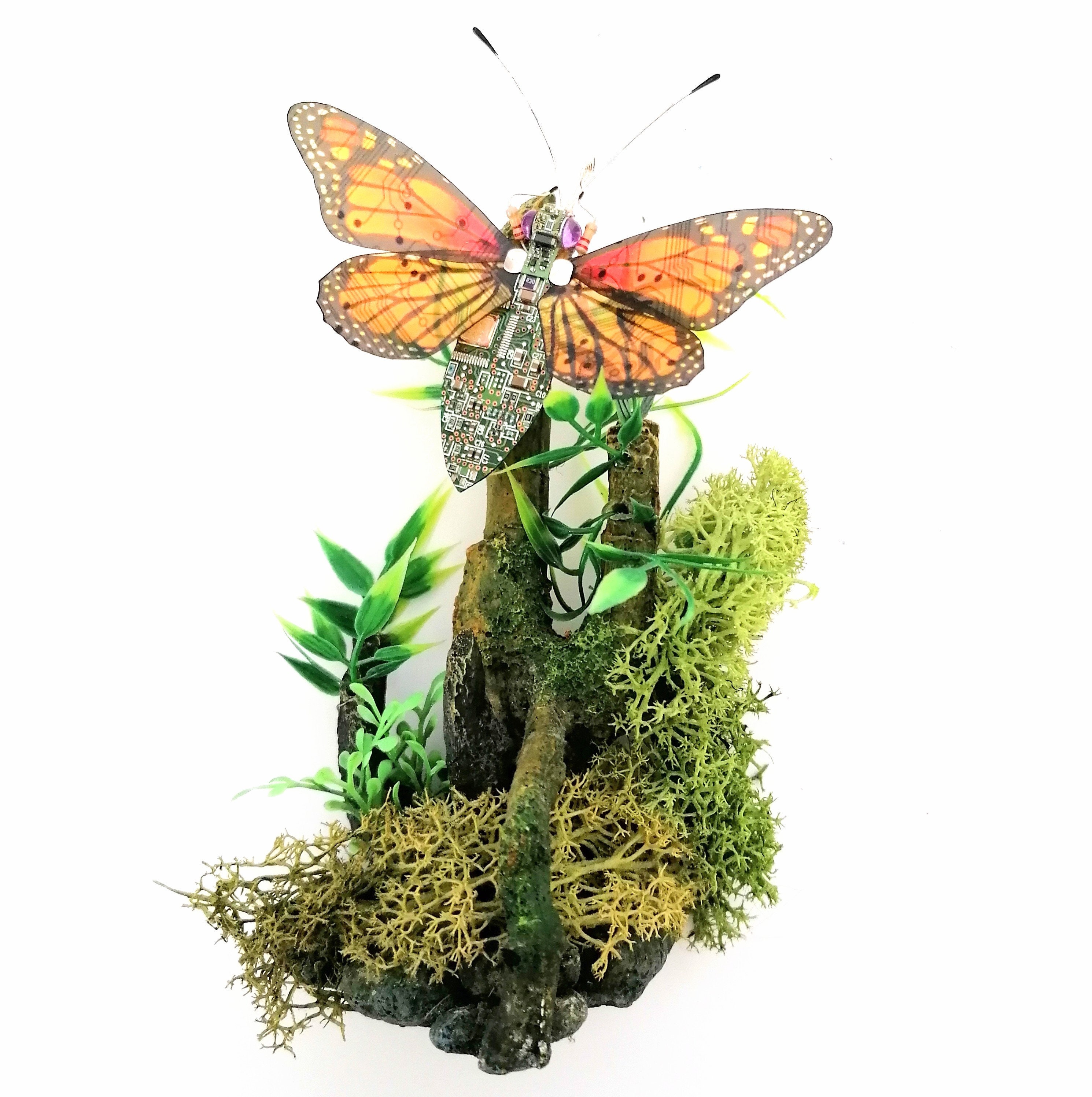 The Monarch Butterfly, Circuit Board Insect by Julie Alice Chappell - Etsy