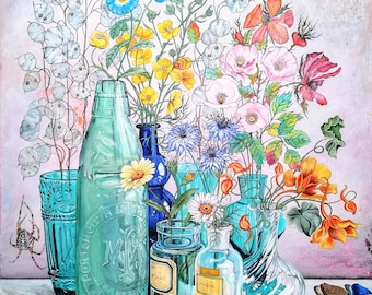 Ocean Hues in Greens and Blues (the Portsmouth Mineral Water Company).