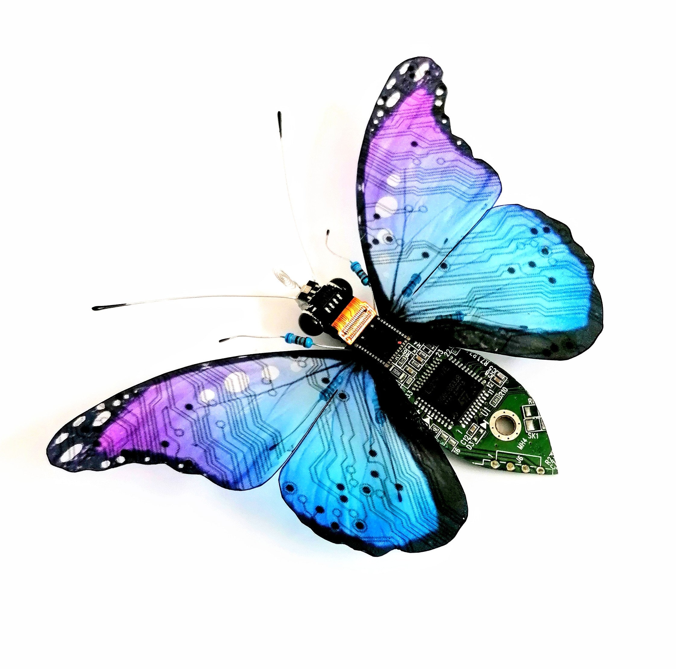 Electronic Butterflies – Skylab Electronic Butterflies – Skylab Robotic Insect: Life-like