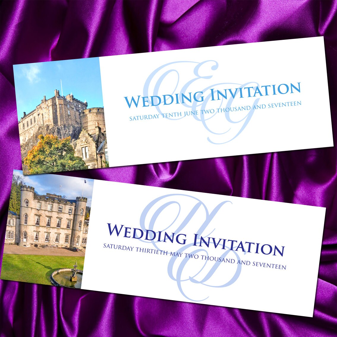 Your Venue Wedding Invitations Etsy