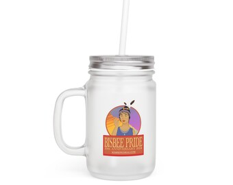 Bisbee Pride offizielle Kunst 2024 Version 2 Einmachglas