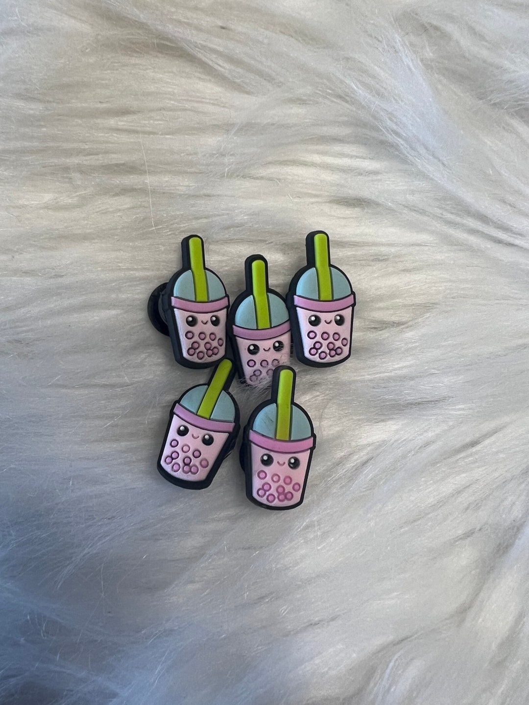 Boba Croc Charms 