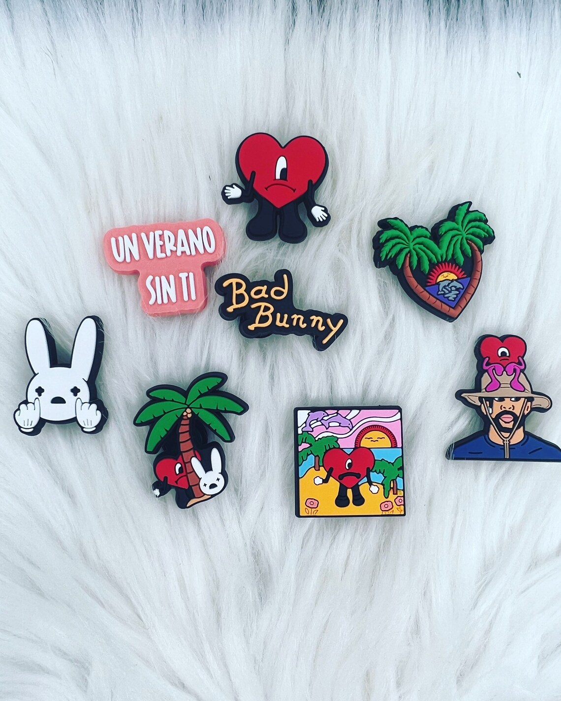 Bad Bunny Un Verano Sin Ti Croc Charms - Etsy