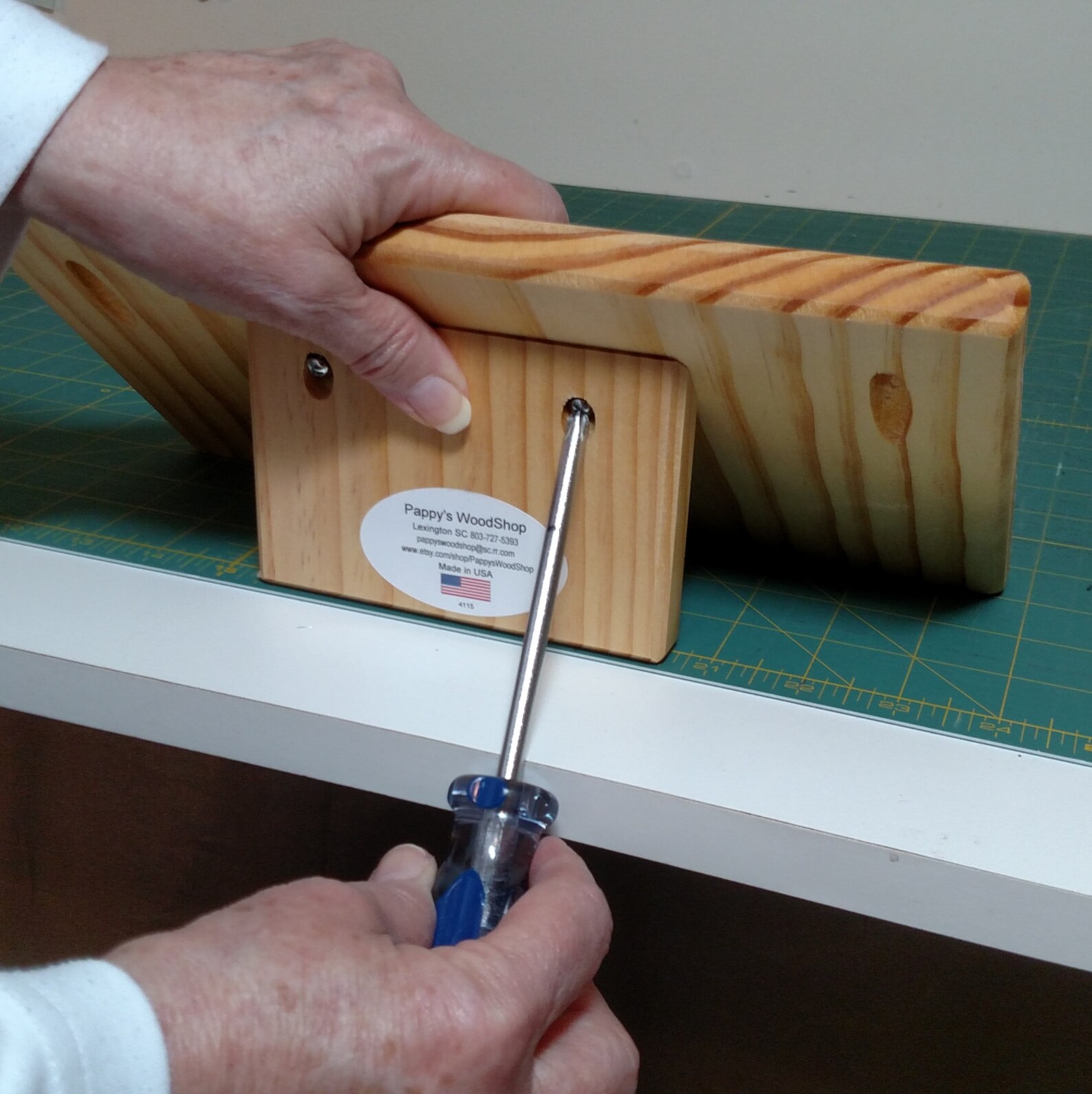 10 Slot Quilters Standalone Ruler Rack Etsy