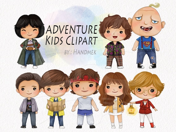 The Adventure kids clipart instant download PNG file 300 dpi | Etsy
