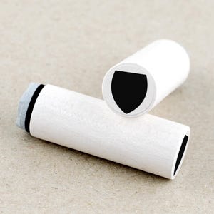 Mini Rubber Stamp Label