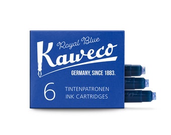 Kaweco Ink Cartridges Royal Blue 6 Pack