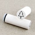 Mini Rubber Stamp Christmas Tree product logo