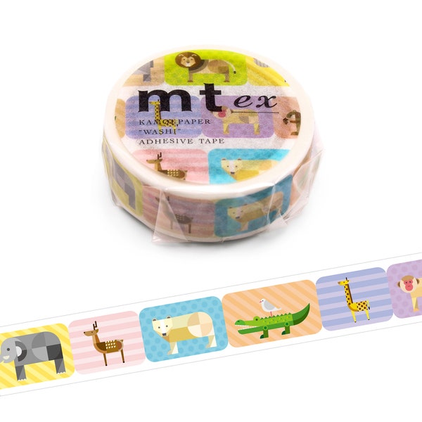 mt Masking Tape Geometric Animals