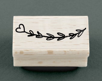 Rubber Stamp Love Divider 35 x 10 mm