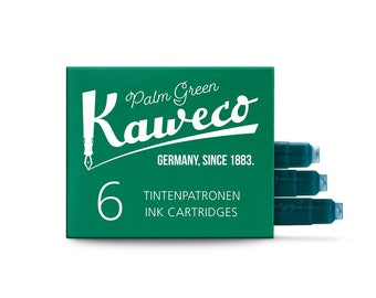 Kaweco Tintenpatronen Palmengrün 6er Pack