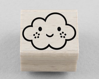 Rubber Stamp Cloud 25 x 20 mm