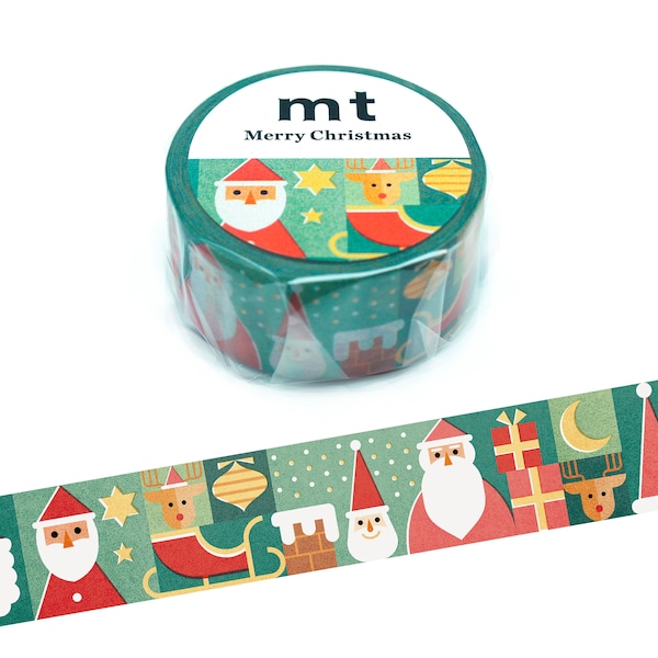 mt Masking Tape Divers Pères Noël