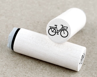 Mini Rubber Stamp Bicycle