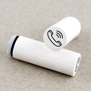 Mini timbre appel téléphonique
