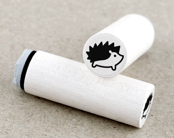Mini Rubber Stamp Hedgehog