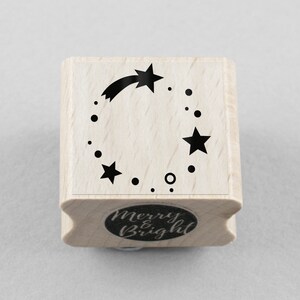 Stempel Star Circle 25 x 25 mm