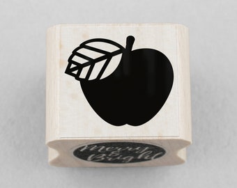 Rubber Stamp Apple 20 x 20 mm