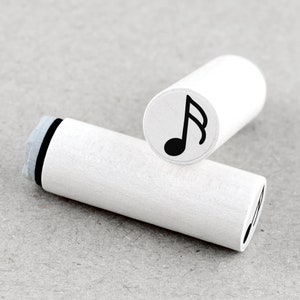 Mini Rubber Stamp Musical Note