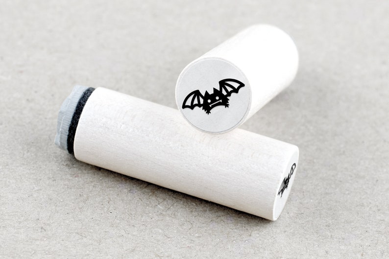 Laundry Symbol Mini Rubber Stamp Do Not Dry Clean \u00d8 1,1 cm