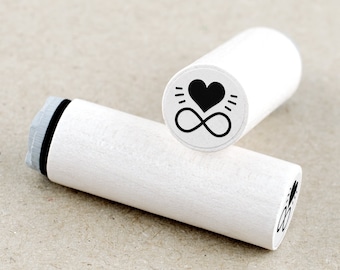 Mini Rubber Stamp Infinite Love