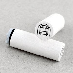 Mini Rubber Stamp Subway