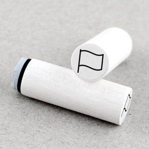 Ministempel Flagge