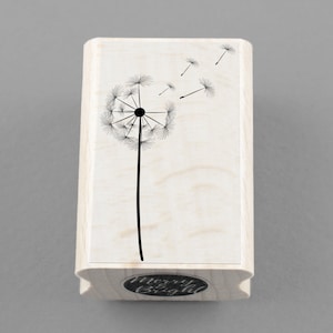 Stempel Pusteblume 25 x 40 mm