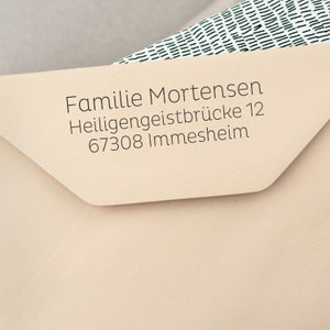 Tekststempels met adres in verschillende maten design 16