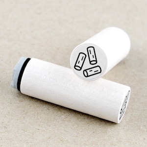 Mini Rubber Stamp Chalk
