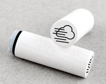 Mini Rubber Stamp Fog