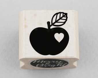 Stempel Apfel Hjerte 20 x 20 mm