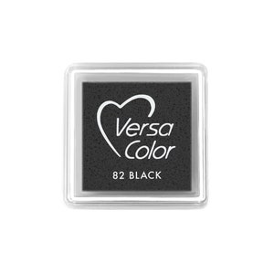 Stempelkissen Grau Schwarz und Weißtöne VersaColor Tsukineko klein 82 Black