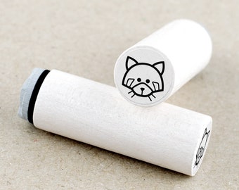 Mini Rubber Stamp Red Panda