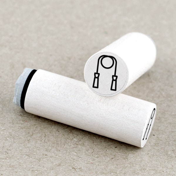 Mini Rubber Stamp Skipping Rope