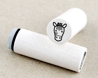 Mini Rubber Stamp Zebra