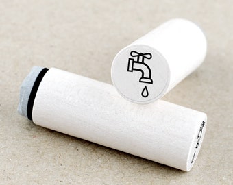 Mini Rubber Stamp Water Tap