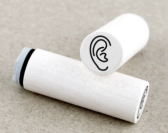 Mini Rubber Stamp Ear