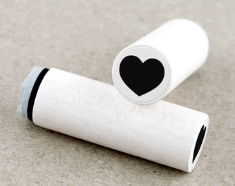 Mini Rubber Stamp Heart