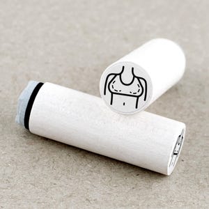 Mini Rubber Stamp Chest Workout