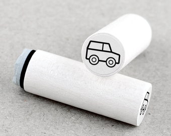 Mini Rubber Stamp Car