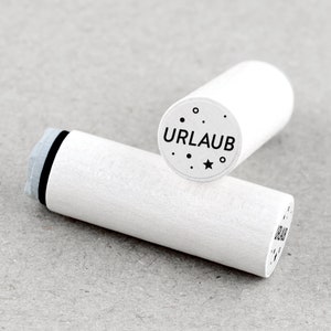 Ministempel Urlaub