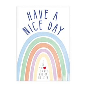 Cartolina DIN A6 Buona giornata