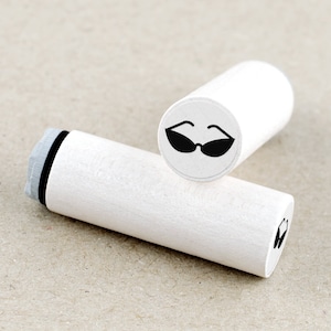 Ministempel Sonnenbrille Butterfly
