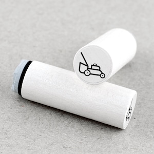 Ministempel Rasenmäher