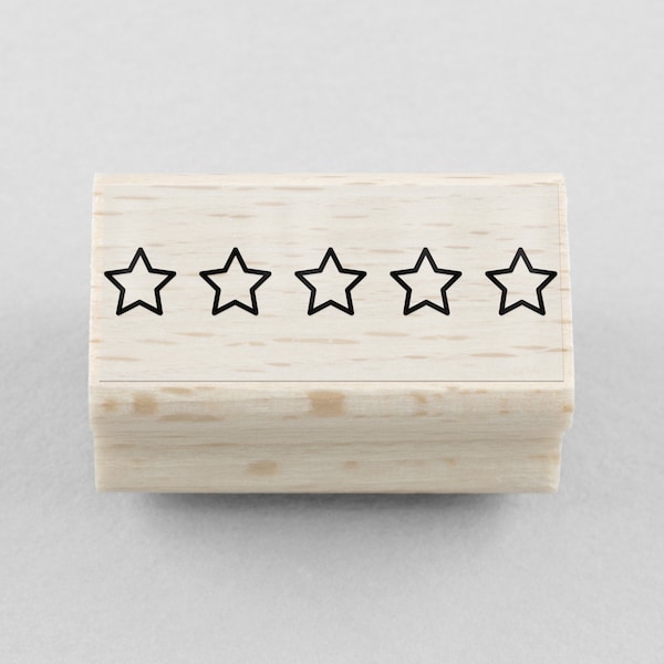 Rubber Stamp Rating 30 x 10 mm